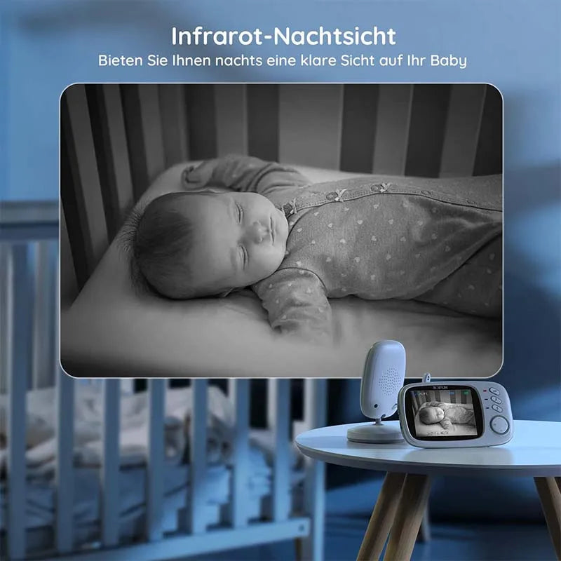 BOIFUN Wireless Baby Monitor With Camera And Night Vision