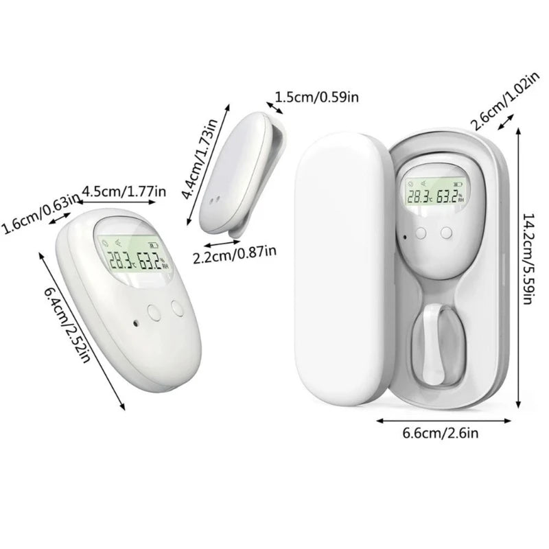 Vibration Bedwetting Alarm With Wireless Receiver For Potty Training