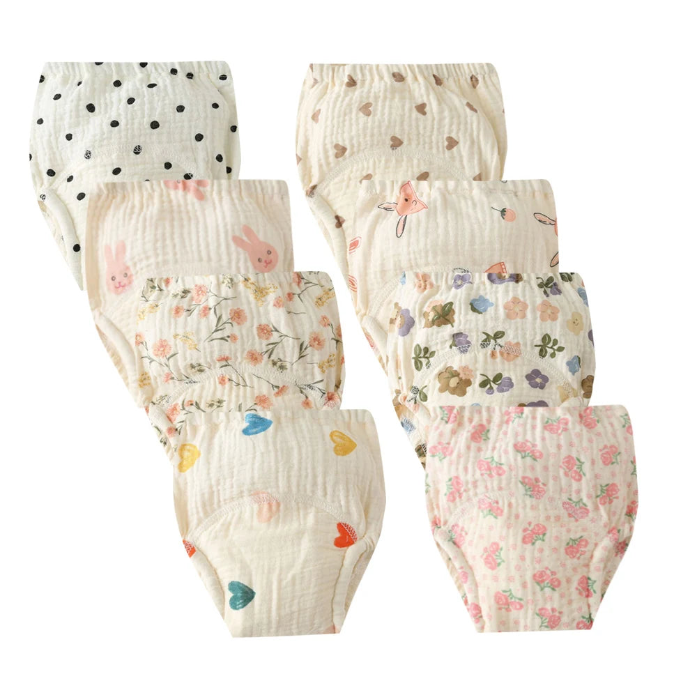 Baby Reusable Waterproof Training Diapers Cotton Nappies