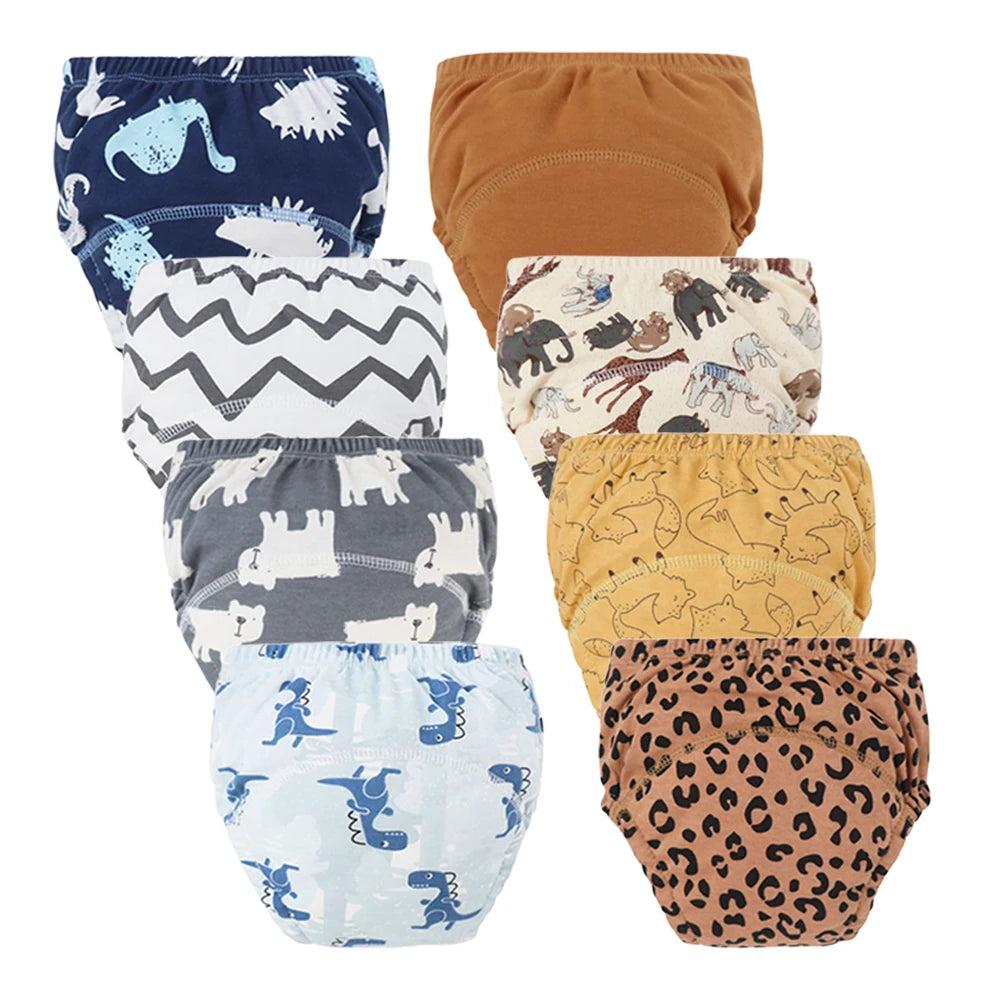 Baby Reusable Waterproof Training Diapers Cotton Nappies