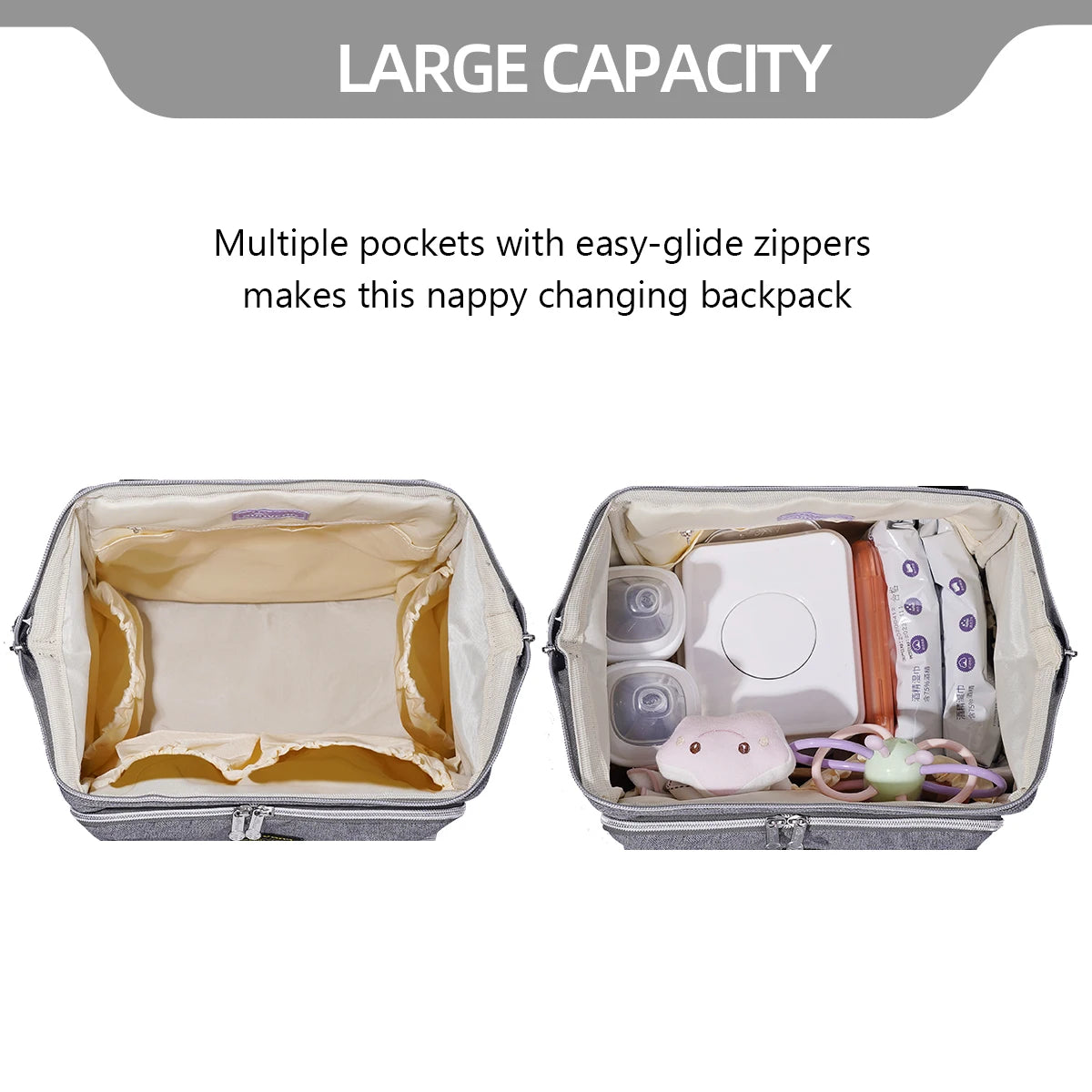 Sunveno Diaper Bag Backpack Multifunction Travel Maternity Baby Bag