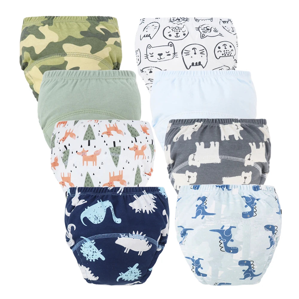 Baby Reusable Waterproof Training Diapers Cotton Nappies