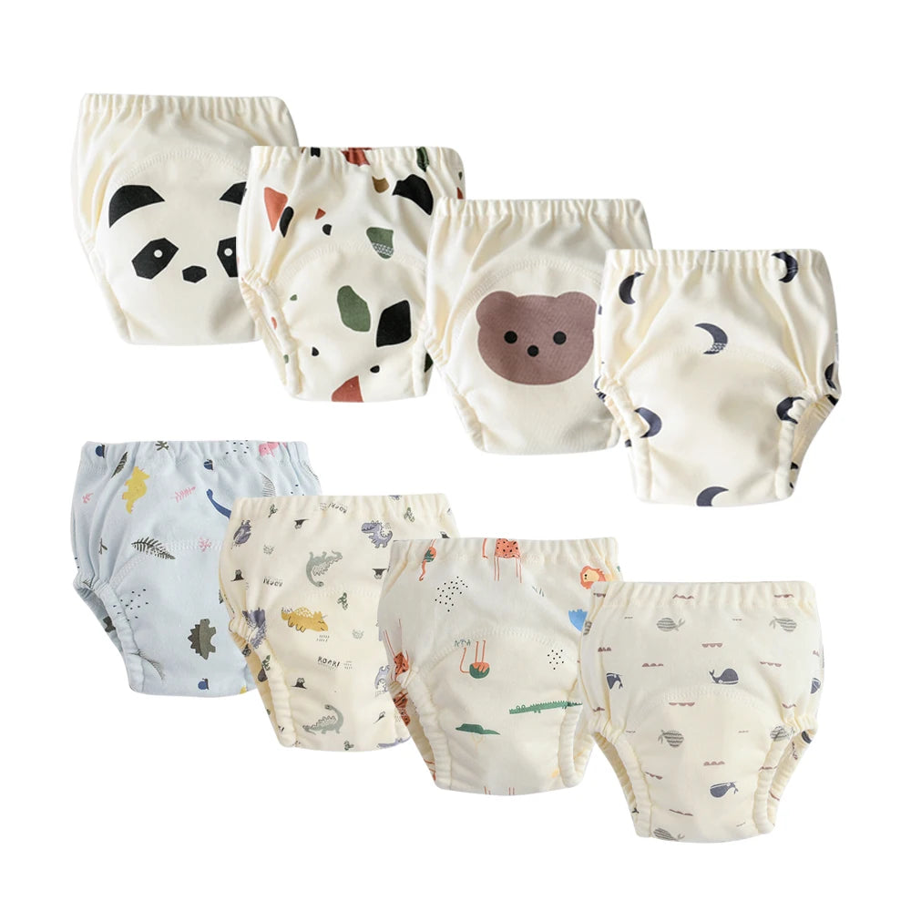 Baby Reusable Waterproof Training Diapers Cotton Nappies