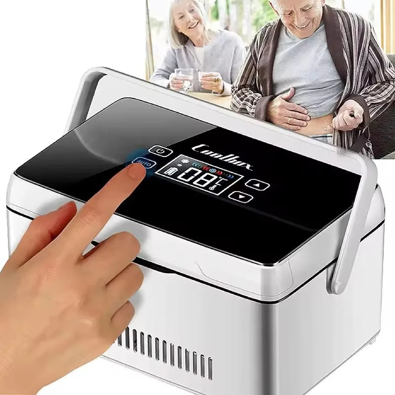 NONE Insulin Refrigerator Portable Auto Defrost Travel
