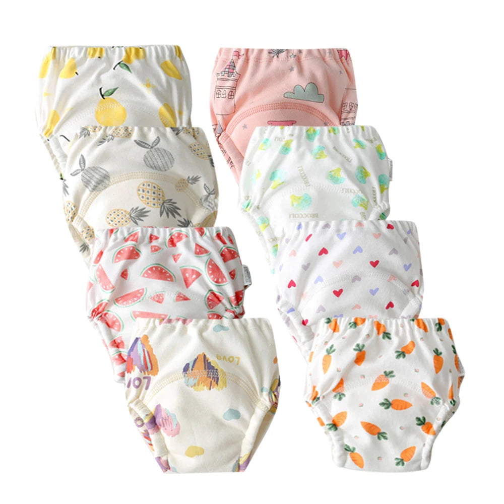 Baby Reusable Waterproof Training Diapers Cotton Nappies