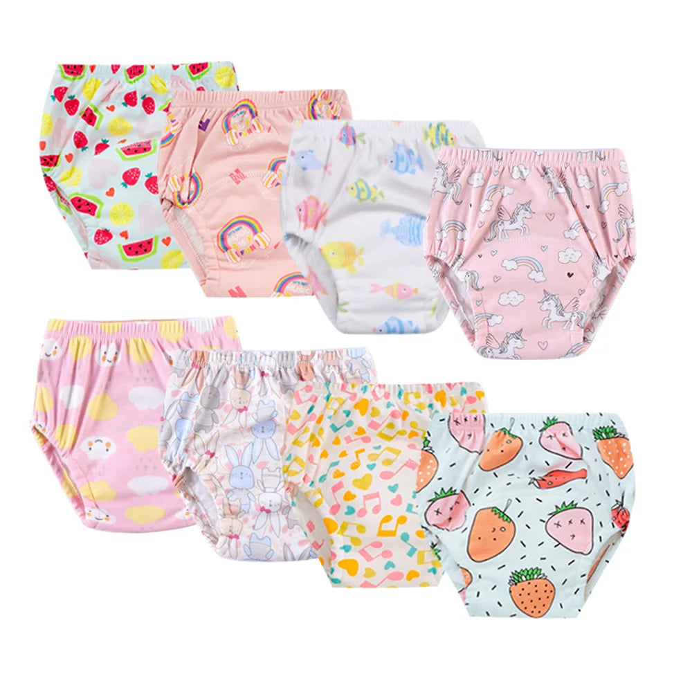Baby Reusable Waterproof Training Diapers Cotton Nappies