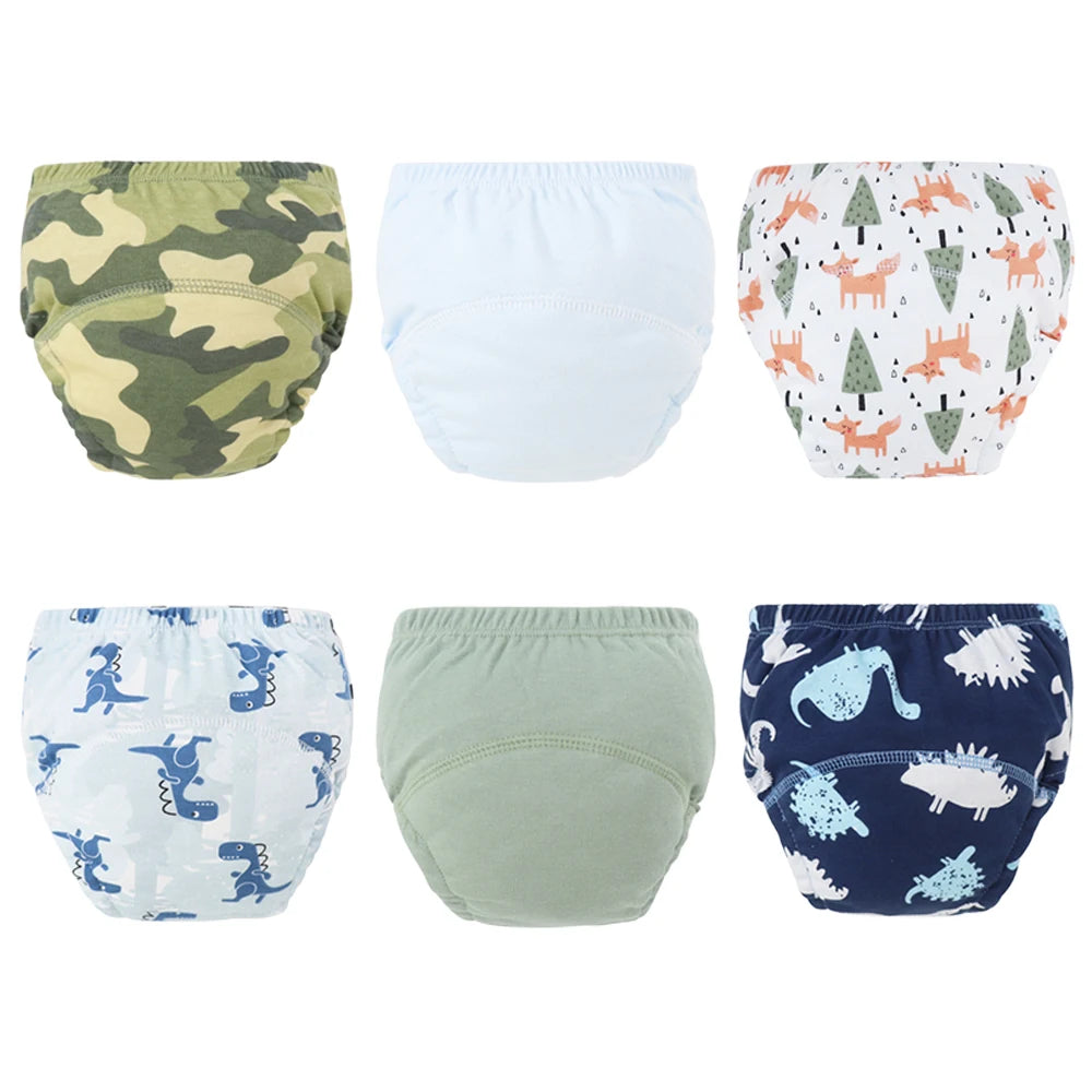 Baby Reusable Waterproof Training Diapers Cotton Nappies