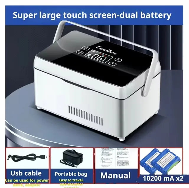 NONE Insulin Refrigerator Portable Auto Defrost Travel