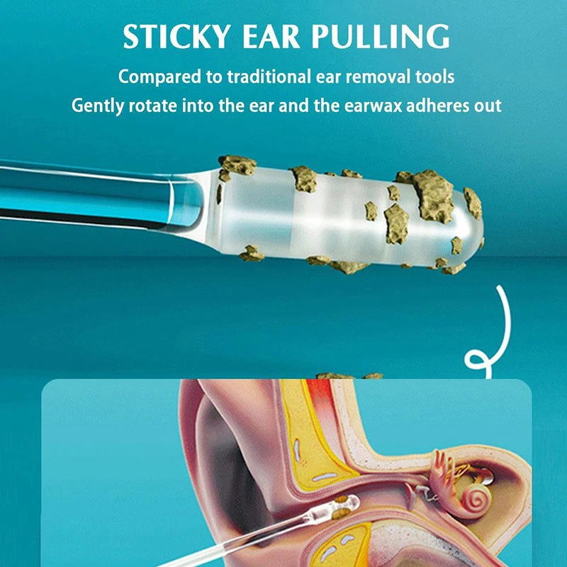 NONECN Disposable Silicone Earwax Remover Ear Cleaner for All Ages