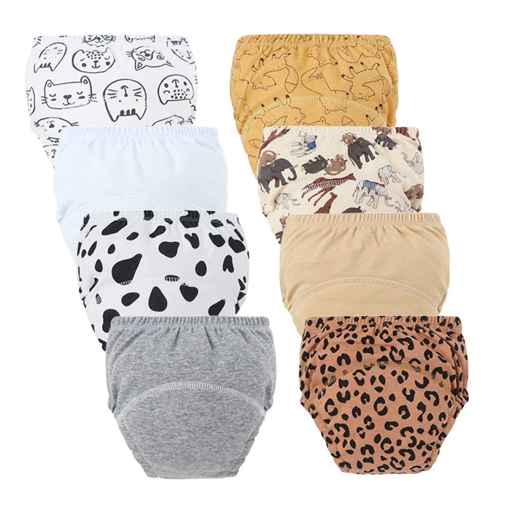 Baby Reusable Waterproof Training Diapers Cotton Nappies