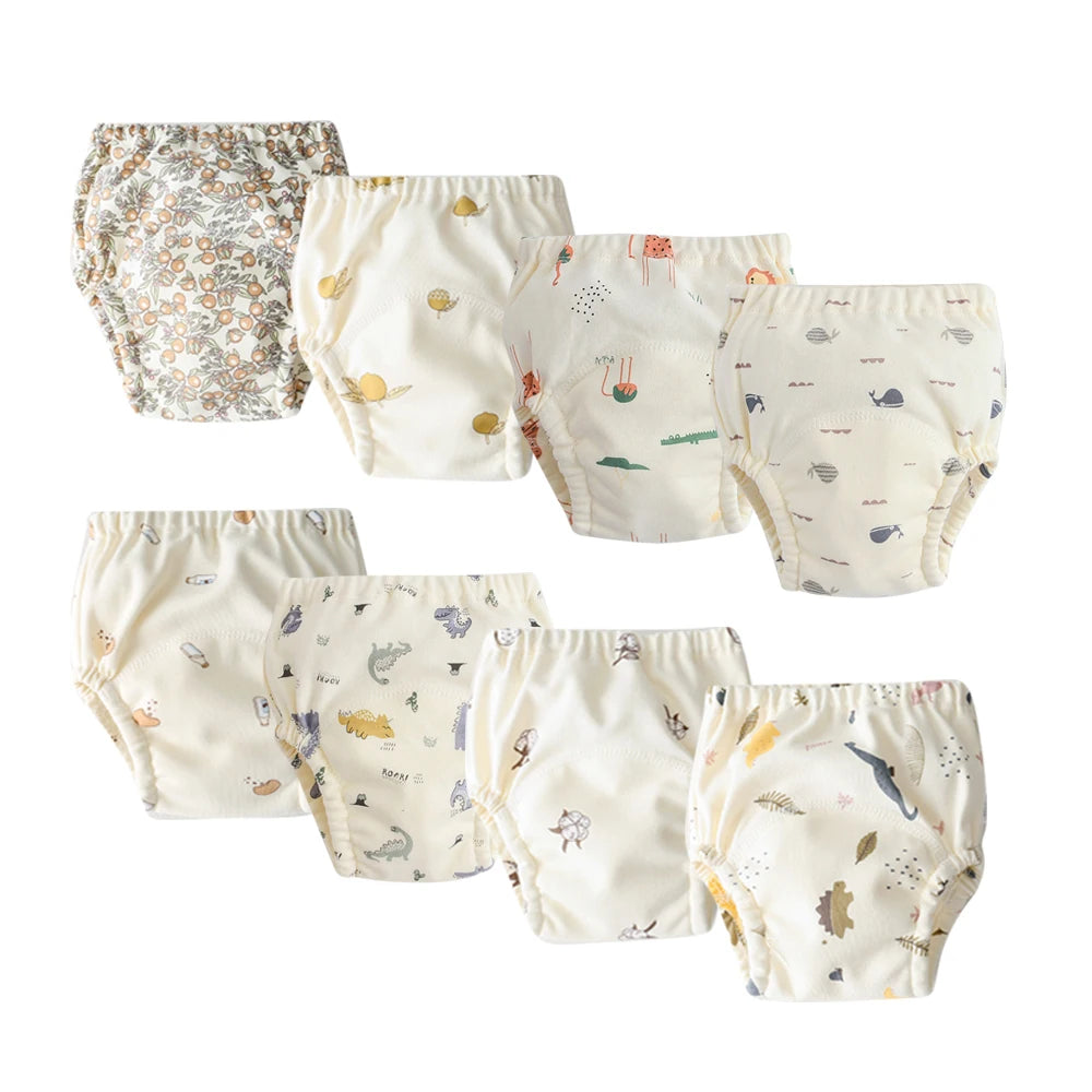 Baby Reusable Waterproof Training Diapers Cotton Nappies