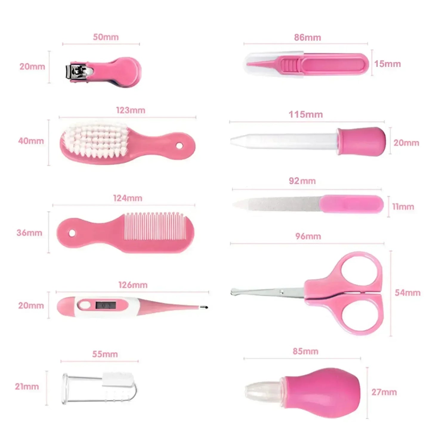 NOVELTY MOON Baby Health Care Grooming Kit With Thermometer
