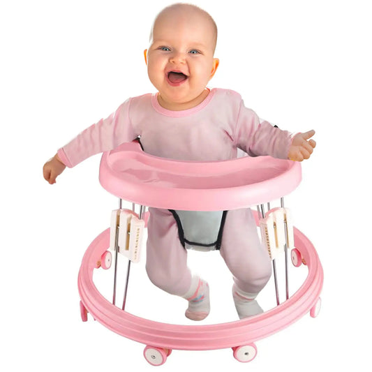 Baby Walker Foldable Anti Rollover with Brake Design