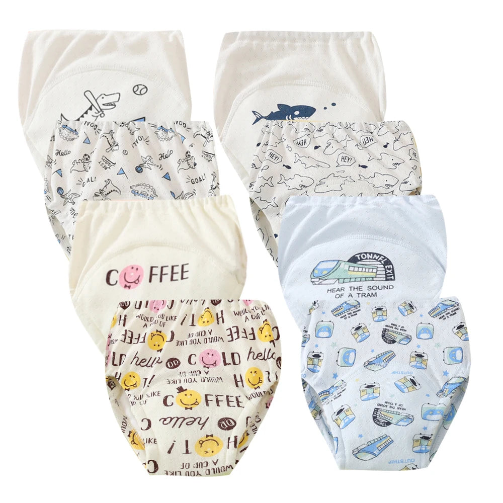 Baby Reusable Waterproof Training Diapers Cotton Nappies