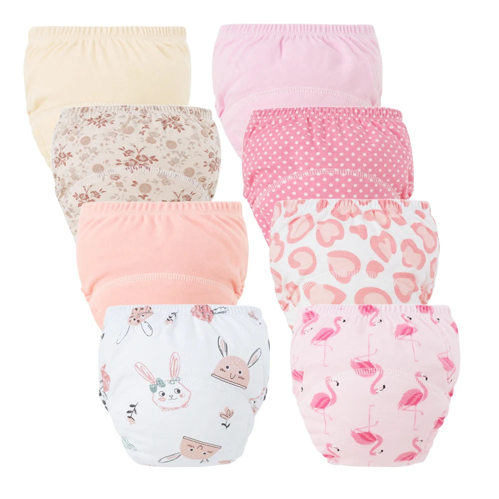 Baby Reusable Waterproof Training Diapers Cotton Nappies