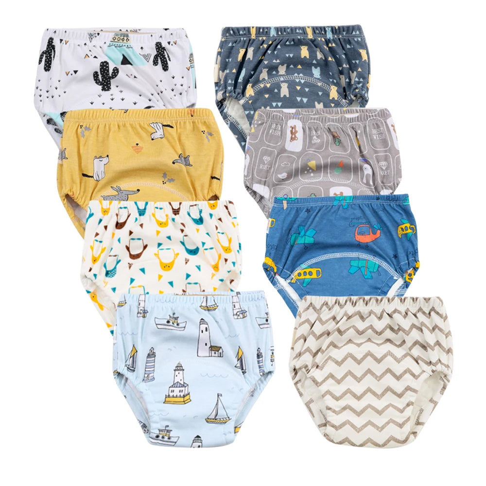 Baby Reusable Waterproof Training Diapers Cotton Nappies