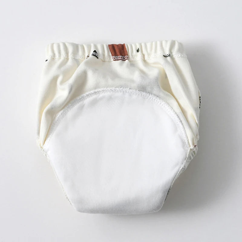 Baby Training Pants Unisex Washable Cotton Learning Diaper Pants